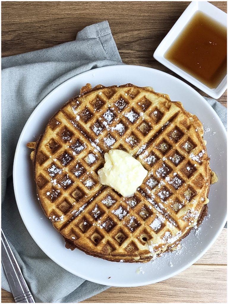 Buttermilk Waffles With Extra Vanilla!!! - Kellie Rice Cakes